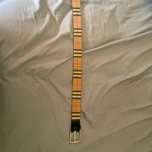 Burberry belt